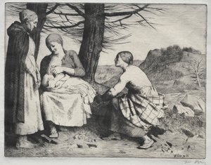 Nainen ja lapsi tekijältä William Strang