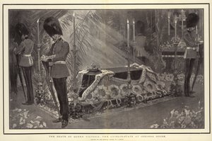 Kuningatar Victorian kuolema Osborne Housessa
