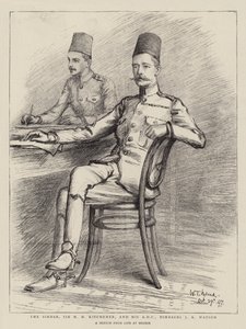 Sirdar, Sir H H Kitchener ja hänen ADC, Bimbashi J K Watson tekijältä William T. Maud