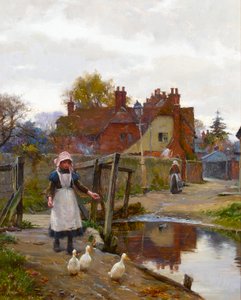 Ajo Ankat kotiin vanhan sillan varrella, Abingdon