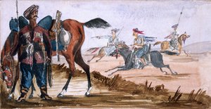 ?Bashi Bazouk of Circassia ja muut harjoittelevat taustalla?