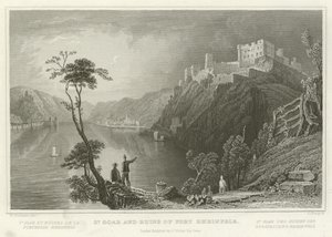 St Goar ja Fort Rheinfelsin rauniot