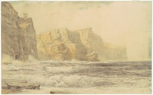 Baldart Castle, Kilkee, County Clare, Irlanti tekijältä William Trost Richards