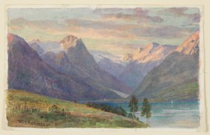 Fjord Norjassa tekijältä William Trost Richards
