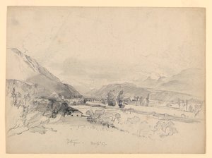 Maisema, Bautzen, Saksa tekijältä William Trost Richards