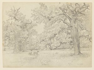 Maisema, Darmstadt, Saksa tekijältä William Trost Richards