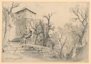 Nürnbergin linna, Saksa tekijältä William Trost Richards