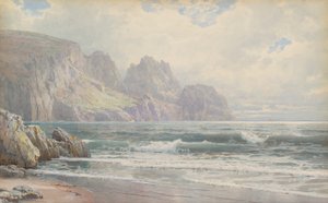 Kallioinen rannikko tekijältä William Trost Richards