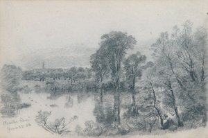 Luonnoskirja Uuden-Englannin ja Pennsylvanian maisema- ja meriaiheista tekijältä William Trost Richards