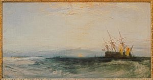 Laiva karille tekijältä Joseph Mallord William Turner
