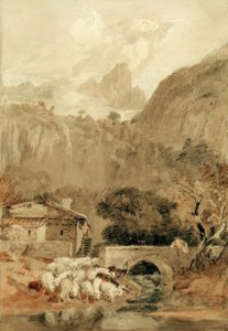 Aiguillette Clusen laaksosta tekijältä Joseph Mallord William Turner