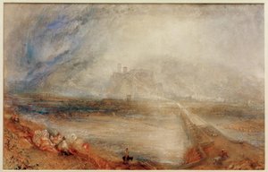Bellinzona, tieltä Locarnoon tekijältä Joseph Mallord William Turner