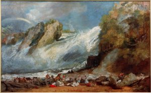 Reinin putoaminen Schaffhausenissa tekijältä Joseph Mallord William Turner