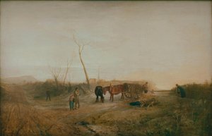 Pakkas aamu tekijältä Joseph Mallord William Turner
