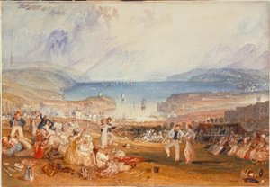 Plymouth, Devonshire tekijältä Joseph Mallord William Turner