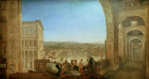 Rooma, Vatikaanista. Raffaelle mukana La Fornari tekijältä Joseph Mallord William Turner