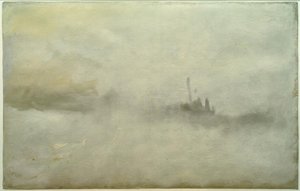 Laiva myrskyssä (?) tekijältä Joseph Mallord William Turner