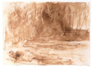 Tutkimus Washburn-joella, Yorkshire tekijältä Joseph Mallord William Turner