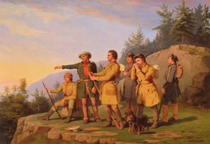 Boonesin ensimmäinen näkymä Kentuckysta, 1849