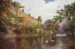 Warwickin linna, Avonista (väri litho)