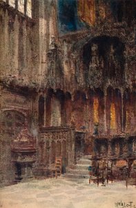 Henry VII:n kappeli, Westminster Abbey, 1907.