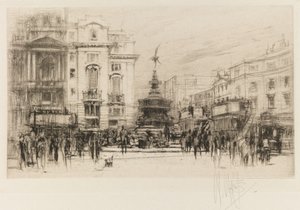 Lontoon lavastus: Piccadilly Circus ja Criterion Theatre, 1924.
