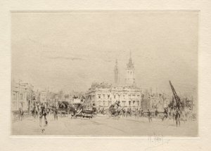 London Bridgellä tekijältä William Walcot