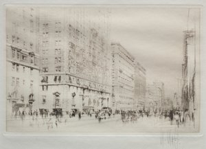 Park Avenue, Nova York, finès tekijältä William Walcot