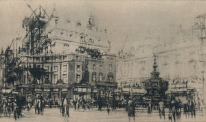 Piccadilly Circus, 1927. tekijältä William Walcot