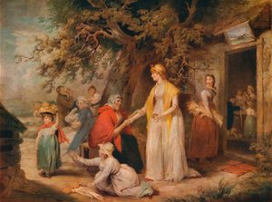 Outside a Country Alehouse, 1700-luku tekijältä William Ward