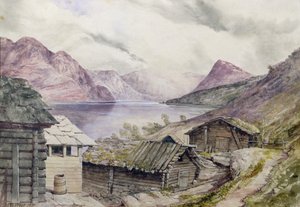 Romsdalin vuono, 1850 tekijältä William West