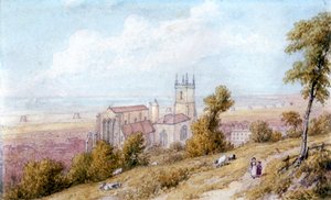 "Hythe-kirkko ja Martello-torni", 1800-luku.