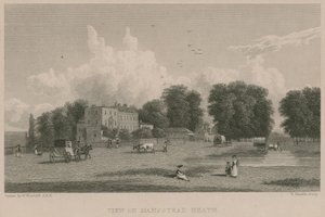 Näkymä Hampstead Heathille tekijältä William Westall