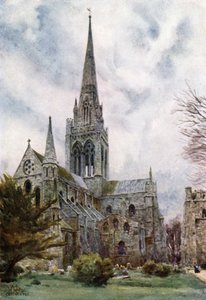 Chester koillisesta (väri litho) tekijältä William Wiehe Collins