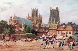 Ely, tori (väri litho) tekijältä William Wiehe Collins