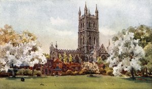 Gloucester Paddockista (väri litho) tekijältä William Wiehe Collins
