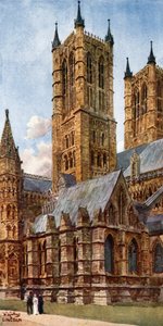 Lincoln, länsitornit (väri litho) tekijältä William Wiehe Collins