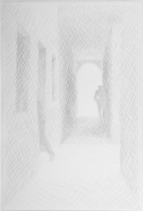 Archway to Rio Terra, Venetsia, 2008 (kynä paperille) tekijältä William Wilkins