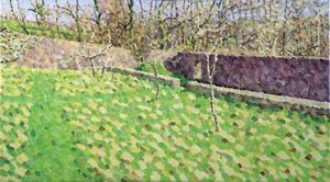 Orchard in Winter Sun, 2011 (Öljy kankaalle) tekijältä William Wilkins