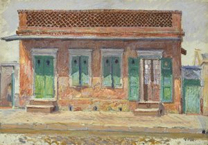 Talo Dumaine Streetillä, New Orleans, n. 1904 tekijältä William Woodward