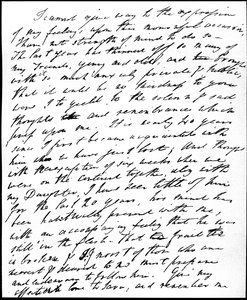 Surunvalittelukirje Henry Nelson Coleridgelle setänsä ja appinsa Samuel Taylor Coleridgen kuoleman johdosta 25.7.1834, 29.7.1834 (kynä ja muste paperille) tekijältä William Wordsworth