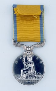 Baltian mitali 1854-55, näyte    (metalli)