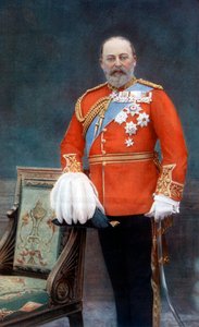Kuningas Edward VII, 1900-luvun alku.