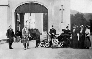 Tsaarien vierailu Balmoralissa, 1896. tekijältä William and Daniel Downey