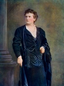 Wilson Barrett 1846-1904, englantilainen näyttelijä, teatterijohtaja ja näytelmäkirjailija, 1899-1900. tekijältä William and Daniel Downey