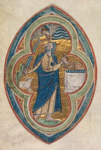Pienoiskuva, joka on poistettu Kristuksen sukututkimuksen historian kokoelmasta..., 1200-1250 tekijältä William de Brailes