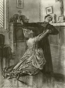 Manon, III näytös, kohtaus iii (syväpaino) tekijältä William de Leftwich Dodge