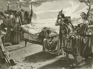 Tannhauser, III näytöksen viimeinen kohtaus (kaiverrus) tekijältä William de Leftwich Dodge