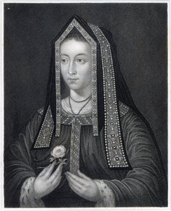 Elizabeth of Yorkin muotokuva tekijältä William the Younger Holl
