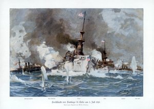 Santiago de Cuban taistelu, 3. heinäkuuta 1898 1900.